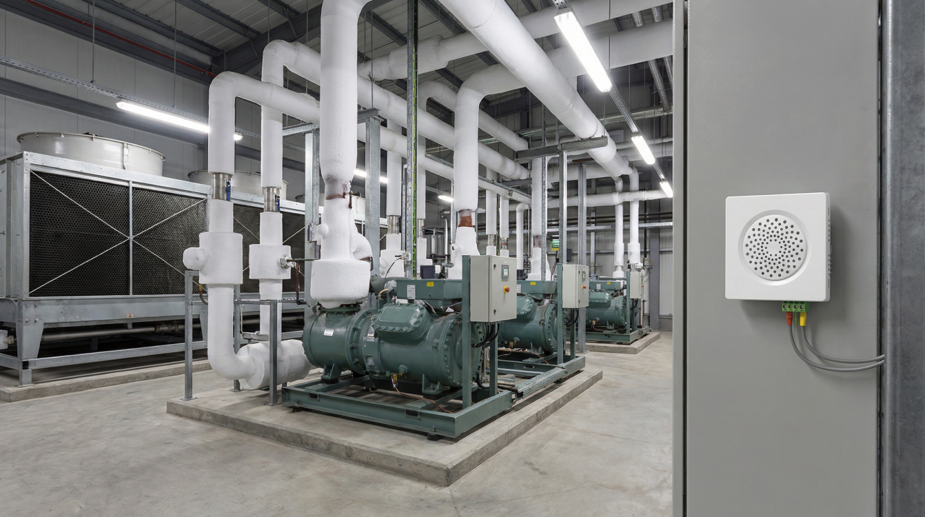 Industrial Multi-Parameter Gas Monitoring Illustration