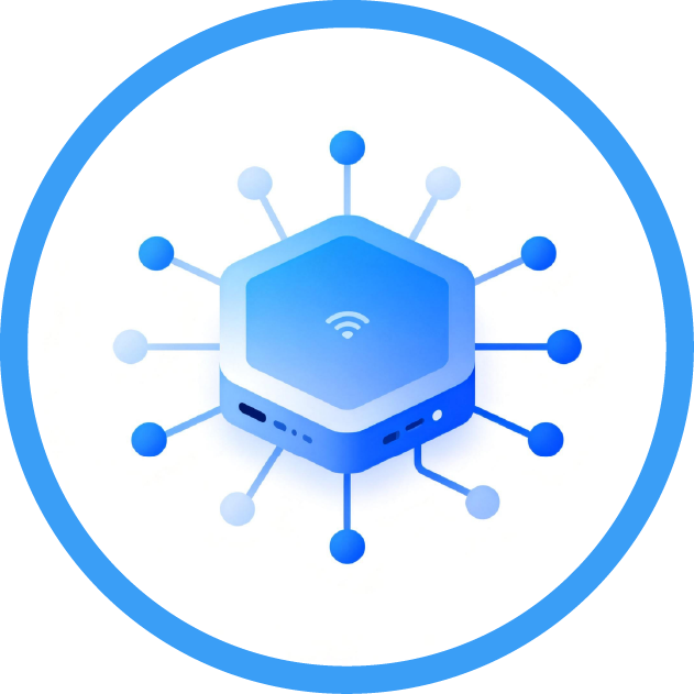 Connects to Smart Gateway