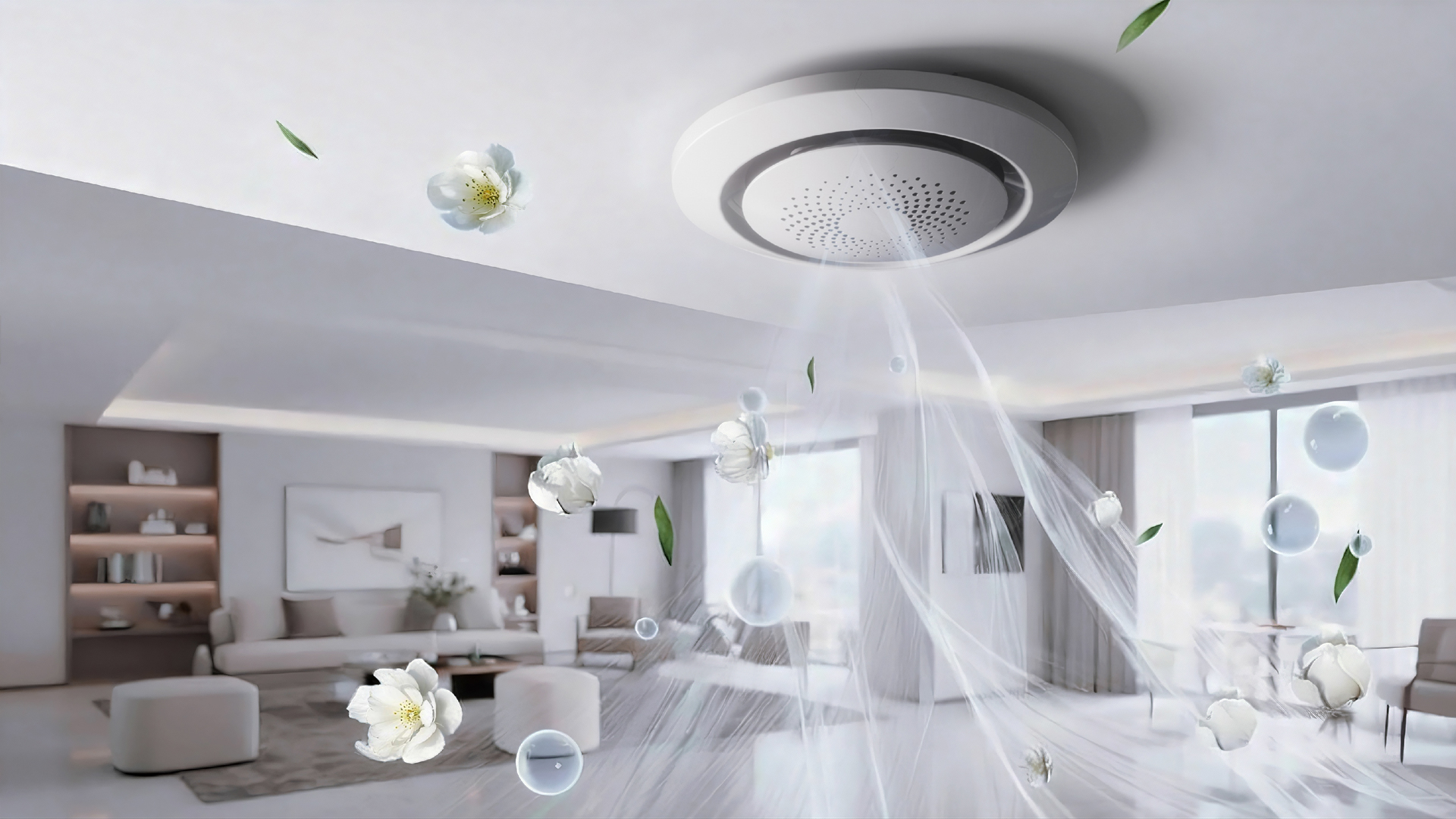 Integrated Fresh-Air Outlet Fragrance Module Application Scenario