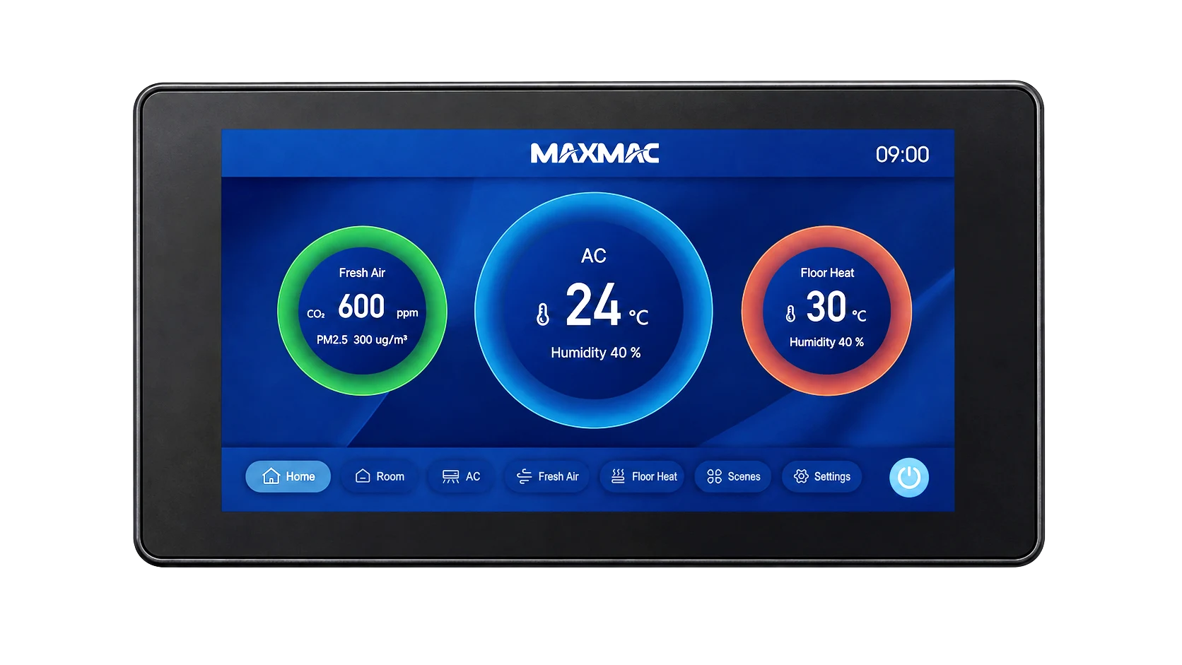 MAXMAC 集成式 IAQ 新风控制器